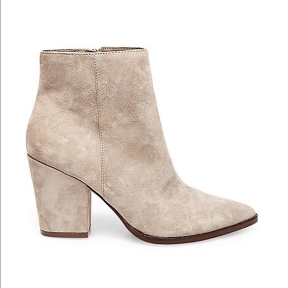 Steve Madden Shoes - STEVE MADDEN Marissa taupe ankle pointy toe bootie